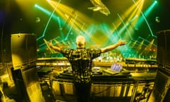 Photo by Matt Winkelmeyer. Fatboy Slim at the 2022 Coachella Valley music and arts festival.