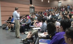 Alexander Coward teaching at Berkeley University