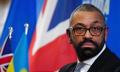 UK home secretary James Cleverly unveiled the clampdown on legal migration on Monday.