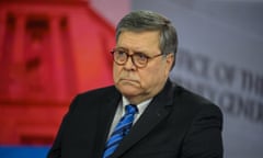 Today - Season 71<br>TODAY -- Pictured: William Barr on Monday March 7, 2022 -- (Photo by: Nathan Congleton/NBC/NBCU Photo Bank via Getty Images)