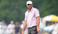 Scottie Scheffler is No 1 in golf’s world rankings