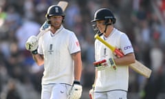 Ben Stokes (left) and Harry Brook