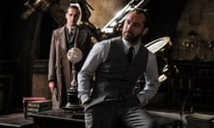 Wizard … Jude Law plays Albus Dumbledore in Fantastic Beasts: The Crimes of Grindelwald.