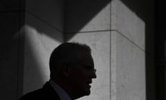 Silhouette of Scott Morrison