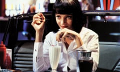 Uma Thurman in Pulp Fiction.