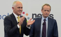 Malcolm Turnbull and Bill Shorten