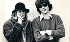 Tina Weymouth and Chris Frantz in 1973