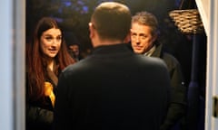 Luciana Berger canvassing with Hugh Grant in the Finchley and Golders Green constituency,