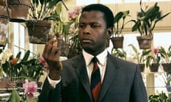 Sidney Poitier in In the Heat of the Night (1967).Character(s): Det. Virgil Tibbs 
Film 'IN THE HEAT OF THE NIGHT' (1967) 
Directed By NORMAN JEWISON 
02 August 1967 
CTJ27846 
Allstar/UNITED ARTISTS 
 
(USA 1967) 
 
**WARNING**
This Photograph is for editorial use only and is the copyright of UNITED ARTISTS
 and/or the Photographer assigned by the Film or Production Company & can only be reproduced by publications in conjunction with the promotion of the above Film.
A Mandatory Credit To UNITED ARTISTS is required.
The Photographer should also be credited when known.
No commercial use can be granted without written authority from the Film Company.