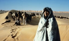 Debra Winger in Bernardo Bertolucci’s 1990 film of The Sheltering Sky.