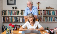 The founders of Weaver Press, Irene Staunton and Murray McCartney, at their home in Harare, Zimbabwe.