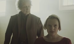 Margaret Atwood in her cameo in The Handmaid's Tale