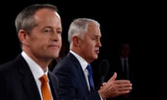 Bill Shorten and Malcolm Turnbull