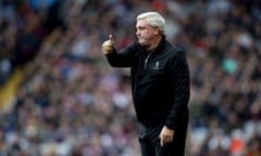 Aston Villa v Sheffield Wednesday - Sky Bet Championship<br>BIRMINGHAM, ENGLAND - SEPTEMBER 22 : Steve Bruce manager of Aston Villa during the Sky Bet Championship match between Aston Villa and Sheffield Wednesday at Villa Park on September 22, 2018 in Birmingham, England. (Photo by Neville Williams/Aston Villa FC via Getty Images)