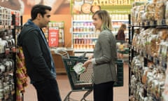 Kumail Nanjiani as “Kumail” and Zoe Kazan as “Emily” in THE BIG SICK. Photo by Nicole Rivelli.