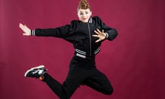 Kiesza … won’t be jumping for joy if street artist Jamie Hef has his way. 