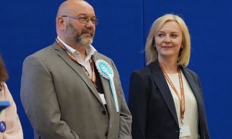 Liz Truss after losing her seat in South West Norfolk.
