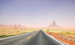 Monument Valley<br>In a sandstorm