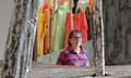 Phyllida Barlow viewing her Cul-de-Sac installation at the Royal Academy of Arts, London.