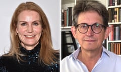 Helle Thorning-Schmidt and Alan Rusbridger