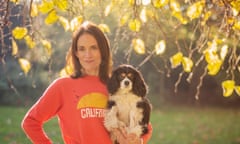 Jamie Klingler with her dog, McNulty