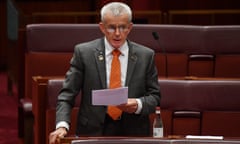 One Nation Senator Malcolm Roberts