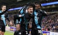 Kiernan Dewsbury-Hall puts Leicester ahead against Cardiff