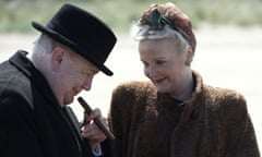 2017, CHURCHILL<br>BRIAN COX & MIRANDA RICHARDSON 
Character(s): Winston Churchill, Clementine Churchill 
Film 'CHURCHILL' (2017) 
Directed By JONATHAN TEPLITZKY 
25 April 2017 
SAS74798 
Allstar/LIONSGATE 
 
(UK 2017) 
 
**WARNING**
This Photograph is for editorial use only and is the copyright of LIONSGATE
 and/or the Photographer assigned by the Film or Production Company & can only be reproduced by publications in conjunction with the promotion of the above Film.
A Mandatory Credit To LIONSGATE is required.
The Photographer should also be credited when known.
No commercial use can be granted without written authority from the Film Company.