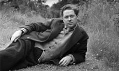 Welsh poet and playwright Dylan Thomas