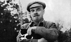 Vladimir Ilich Lenin, Bolshevik leader, Gorki, Russia, 1922.