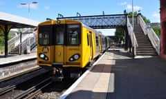 A Merseyrail train