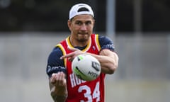 Sonny Bill Williams during a Sydney Roosters NRL training session 