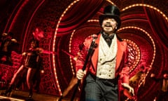 Danny Burstein as Harold Zidler in the US production of Moulin Rouge! The Musical.