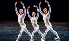 Nicol Edmonds, Melissa Hamilton and Reece Clarke in Monotones II from The Royal Ballet: Live, Within The Golden Hour @ Royal Opera House. (Opening 13-11-2020) ©Tristram Kenton 11-20 (3 Raveley Street, LONDON NW5 2HX TEL 0207 267 5550 Mob 07973 617 355)email: tristram@tristramkenton.com