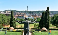 Sweeping view of Pretoria, South Africa.