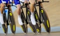 A British cyclist reportedly gave a positive test before the London 2012 Games.