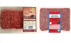 Sainsbury’s mince before and after.