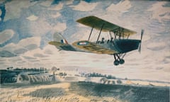Eric Ravilious’s painting Elementary Flying Training School.