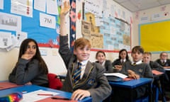 Pupils in a classroom