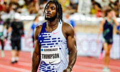 Kishane Thompson will be among the favourites for this summer’s 100m at the Paris Olympics.