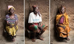 Women living in Kukuo village in Nanumba, southern Ghana.