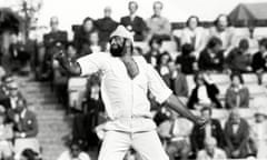 Sport<br>Mandatory Credit: Photo by Colorsport/Shutterstock (3088018a) Bishan Bedi - India India v New Zealand World Cup at Headingley 13/6/79 Great Britain Leeds CWC1979: NZ bt India 8w Sport