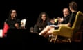 Colson Whitehead, Mona Chalabi, George Saunders and Julia Turner at the Sydney writers festival in May 2017