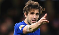 Chelsea’s Cesc Fàbregas won his first major senior trophy with Arsenal in the 2005 final against Manchester United. ‘We were lucky, I can say that now,’ he says.