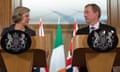 Theresa May and Enda Kenny