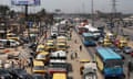 Traffic in Lagos.