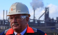 British Steel executive chairman Roland Junck