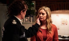 A fair cop? Amanda Douge as Janet and Susan Lynch as Liz Baildon in Unforgotten