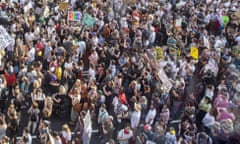 Activists rally for climate action in Sydney during the bushfire crisis