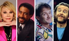 Joan Rivers, Richard Pryor, Robin Williams and George Carlin are eulogised in The Hall.